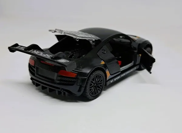 Bigmet_Black_Racing_Sports_Die_Cast_Car_With_Opening_Doors
