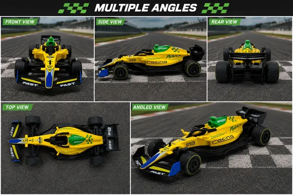 Bigmet_Yellow_Formula_1_Style_Die_Cast_Pull_Back_Race_Car
