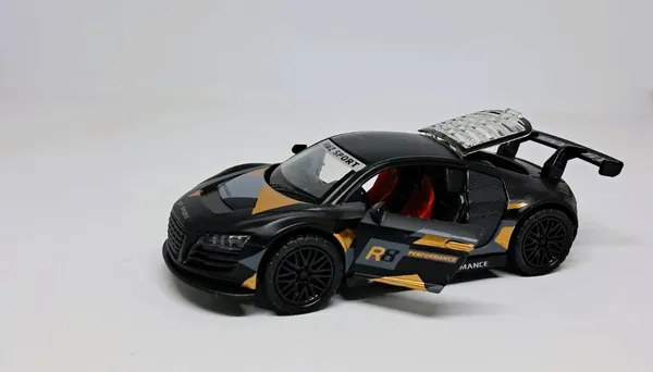 Bigmet_Black_Racing_Sports_Die_Cast_Car_With_Opening_Doors