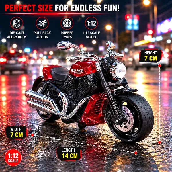 Bigmet_Red_Die_Cast_Metal_Pull_Back_Motorcycle_Toy