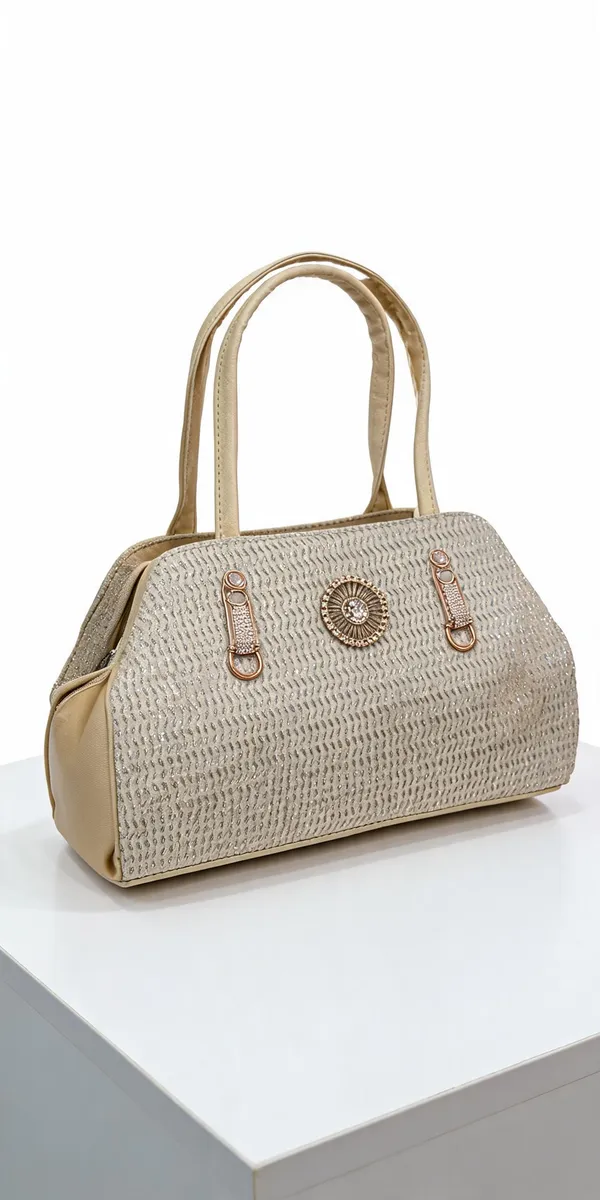 Beige_Woven_Straw_Structured_Handbag_For_Women