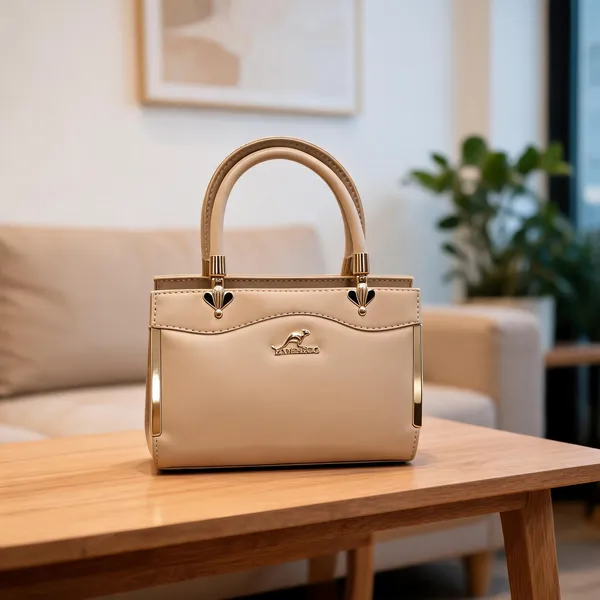 Beige_Structured_Top_Handle_Handbag_For_Women