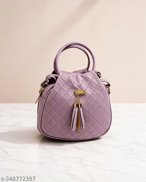 Lavender_Quilted_Pattern_Tassel_Detail_Bucket_Bag_For_Women