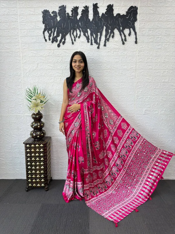 Gajji_Silk_Ajrakh_Saree