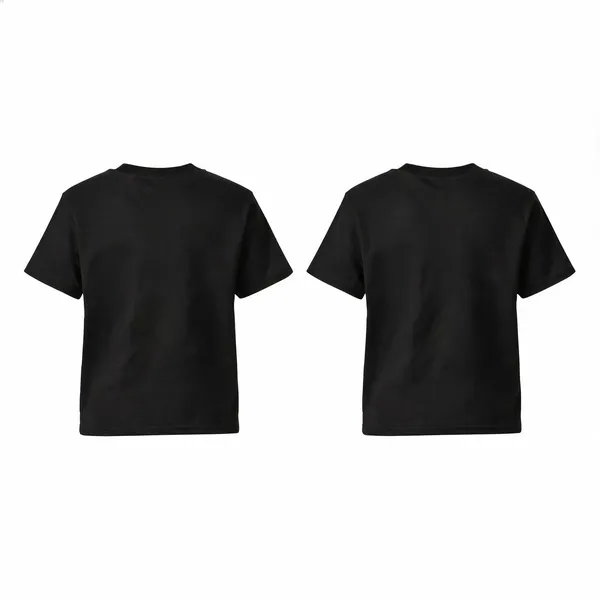 Black_Premium_And_Elegant_Polyester_T-Shirt_For_Baby_Boys_And_Baby_Girls_Pack_Of_2