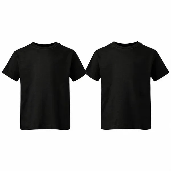 Black_Premium_And_Elegant_Polyester_T-Shirt_For_Baby_Boys_And_Baby_Girls_Pack_Of_2