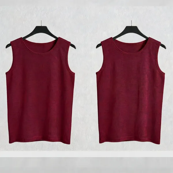 Maroon_Premium_And_Elegant_Polyester_Sando_For_Men_Pack_Of_2