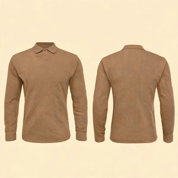 Beige_Premium_And_Elegant_Polyester_T-Shirt_For_Men_Pack_Of_2