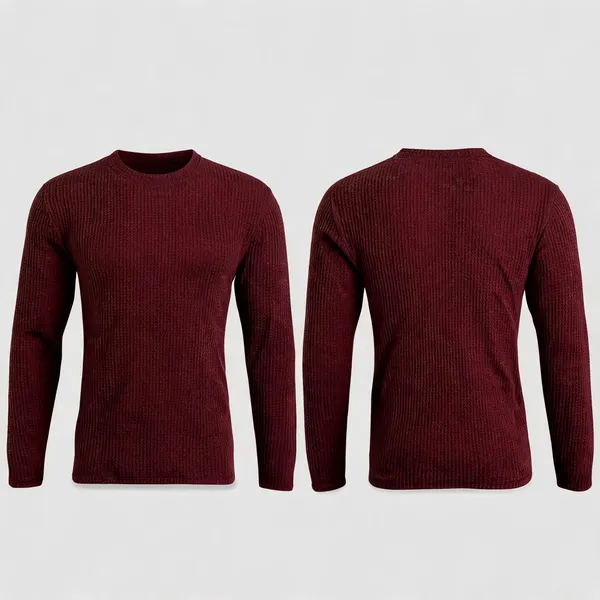 Wine_Premium_And_Elegant_Polyester_T-Shirt_For_Men_Pack_Of_2