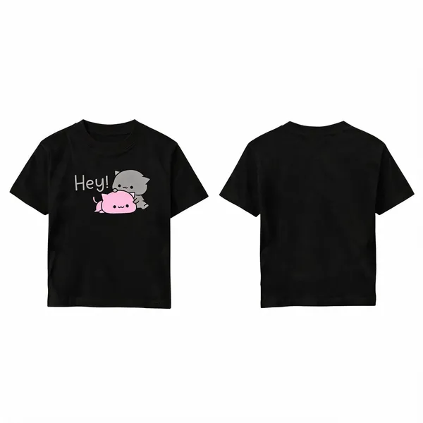 Black_Premium_And_Elegant_Polyester_T-Shirt_For_Girls_Pack_Of_2