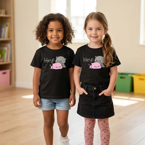 Black_Premium_And_Elegant_Polyester_T-Shirt_For_Girls_Pack_Of_2