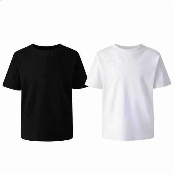 Black_Premium_And_Elegant_Polyester_T-Shirt_For_Girls_Pack_Of_2