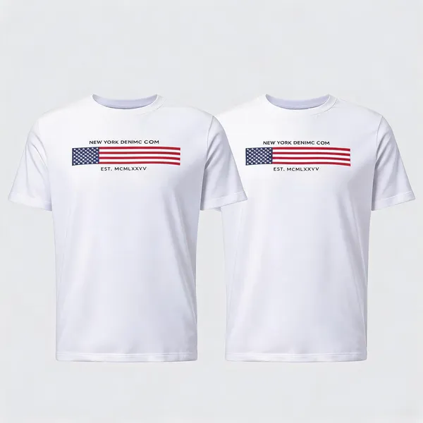 White_Premium_And_Elegant_Polyester_T-Shirt_For_Men_Pack_Of_2