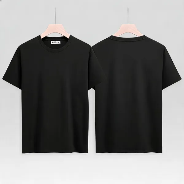 Black_Premium_And_Elegant_Polyester_T-Shirt_For_Men_Pack_Of_2