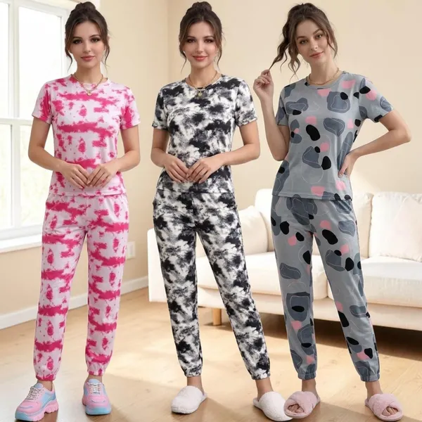 ADIXUS_Women_Night_Suit_Set_Multicolor_Printed