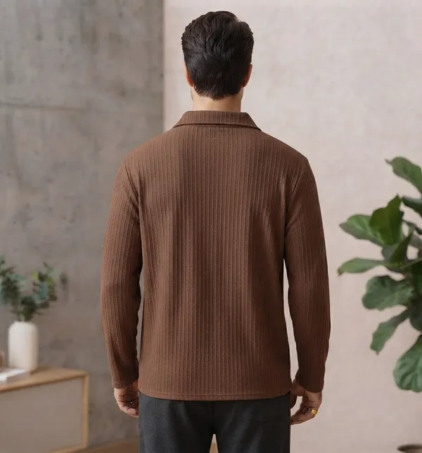 Karara_Cotton_Blend_Full_Sleeve_Half_Zipper_Tshirt