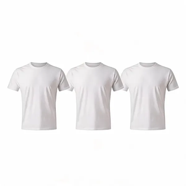 White_Premium_And_Elegant_Polyester_T-Shirt_For_Men_Pack_Of_3