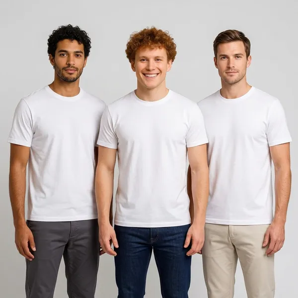 White_Premium_And_Elegant_Polyester_T-Shirt_For_Men_Pack_Of_3