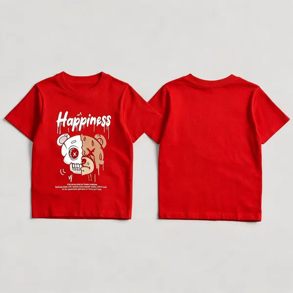 Red_Premium_And_Elegant_Polyester_T-Shirt_For_Boys_And_Girls_Pack_Of_2