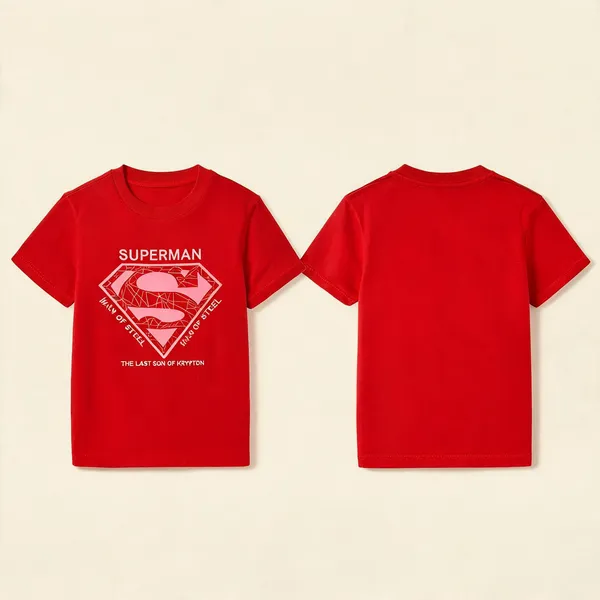 Red_Premium_And_Elegant_Polyester_T-Shirt_For_Boys_And_Girls_Pack_Of_2