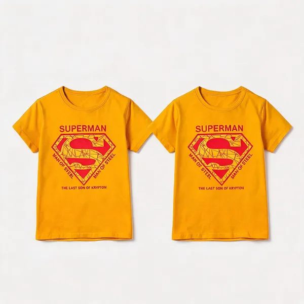 Yellow_Premium_And_Elegant_Polyester_T-Shirt_For_Boys_And_Girls_Pack_Of_2