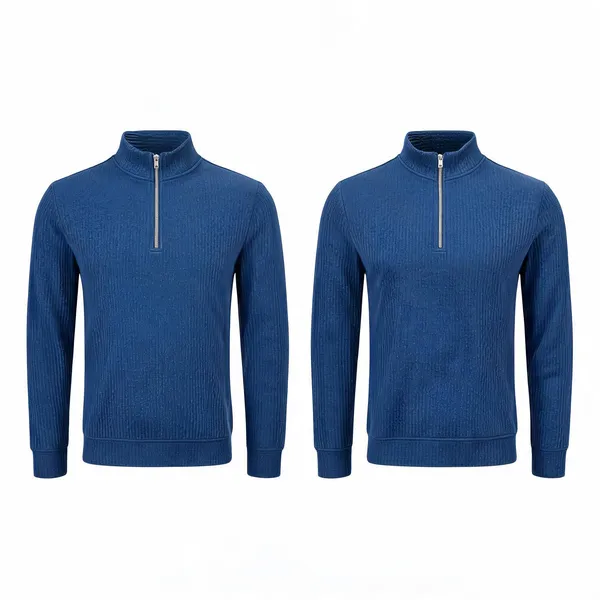 Blue_Premium_And_Elegant_Polyester_T-Shirt_For_Men_Pack_Of_2