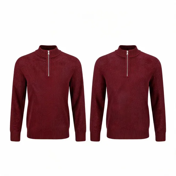 Maroon_Premium_And_Elegant_Polyester_T-Shirt_For_Men_Pack_Of_2