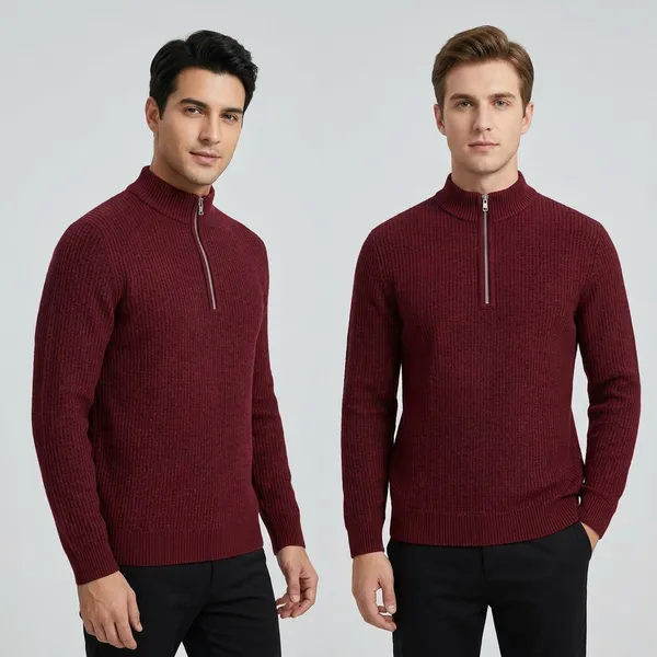 Maroon_Premium_And_Elegant_Polyester_T-Shirt_For_Men_Pack_Of_2
