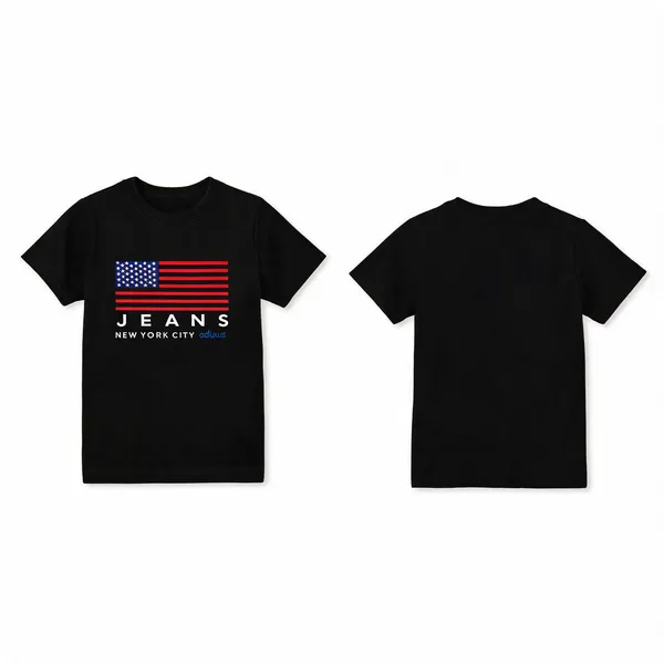 Black_Premium_And_Elegant_Polyester_T-Shirt_For_Boys_And_Girls_Pack_Of_2