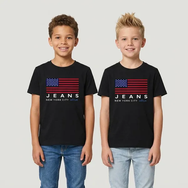 Black_Premium_And_Elegant_Polyester_T-Shirt_For_Boys_And_Girls_Pack_Of_2