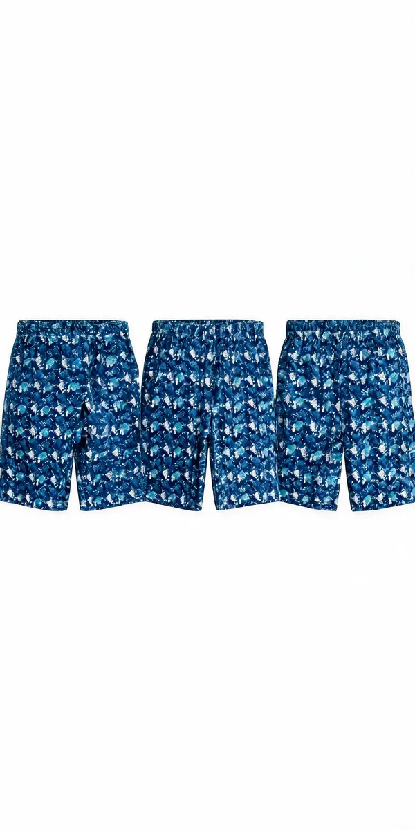 Blue_Premium_And_Elegant_Polyester_Shorts_For_Boys_Pack_Of_3