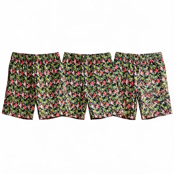 Green_Premium_And_Elegant_Polyester_Shorts_For_Boys_Pack_Of_3