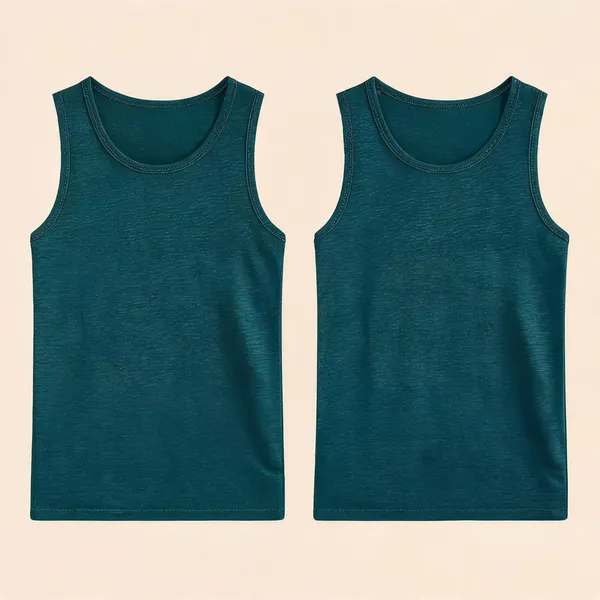Teal_Premium_And_Elegant_Polyester_Sando_For_Boys_Pack_Of_2