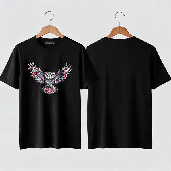 Black_Premium_And_Elegant_Polyester_T-Shirt_For_Men_Pack_Of_2
