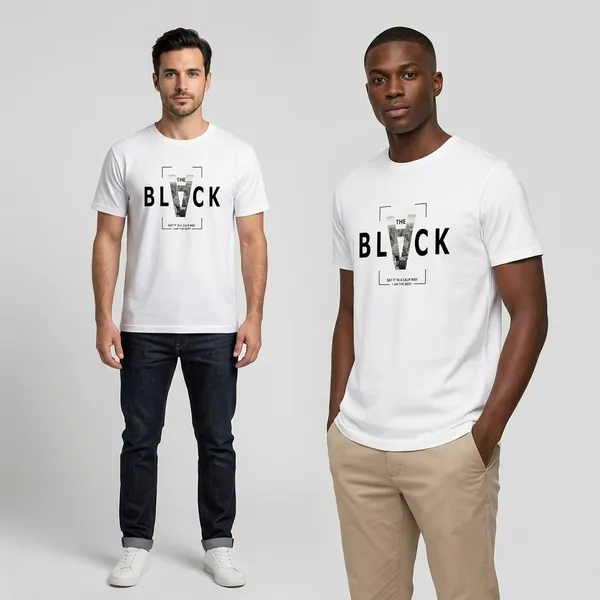 White_Premium_And_Elegant_Polyester_T-Shirt_For_Men_Pack_Of_2