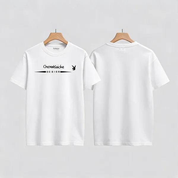 White_Premium_And_Elegant_Polyester_T-Shirt_For_Men_Pack_Of_2