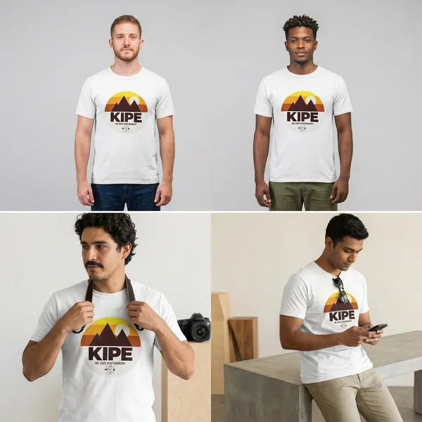 White_Premium_And_Elegant_Polyester_T-Shirt_For_Men_Pack_Of_2