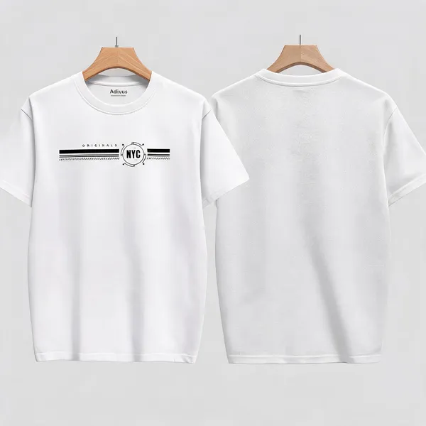 White_Premium_And_Elegant_Polyester_T-Shirt_For_Men_Pack_Of_2