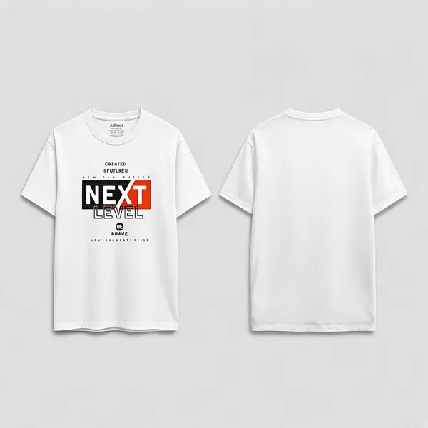 White_Premium_And_Elegant_Polyester_T-Shirt_For_Men_Pack_Of_2