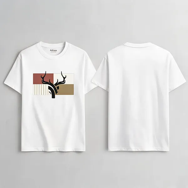 White_Premium_And_Elegant_Polyester_T-Shirt_For_Men_Pack_Of_2