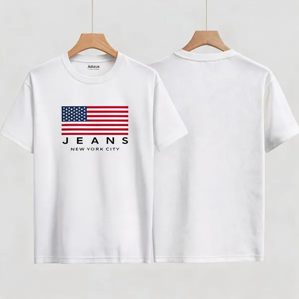 White_Premium_And_Elegant_Polyester_T-Shirt_For_Men_Pack_Of_2