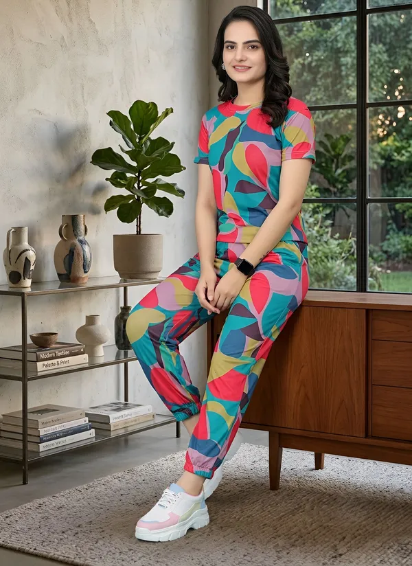ADIXUS_Women_Night_Suit_Set_Multicolor_Printed
