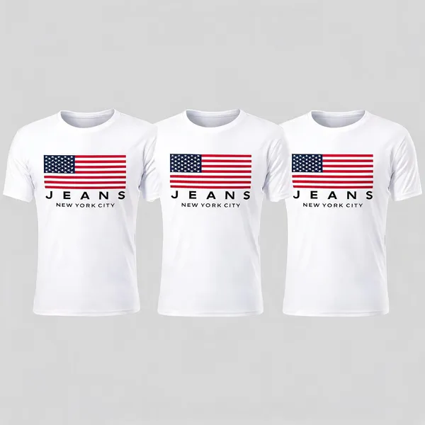White_Premium_And_Elegant_Polyester_T-Shirt_For_Men_Pack_Of_3