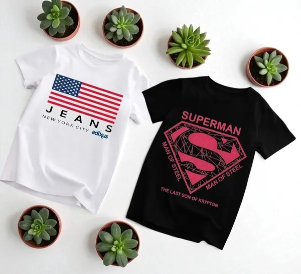 Multicolor_Premium_And_Elegant_Polyester_T-Shirt_For_Baby_Boys_And_Baby_Girls_Pack_Of_2