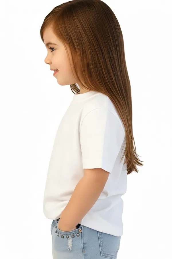 White_Premium_And_Elegant_Polyester_T-Shirt_For_Girls_Pack_Of_2