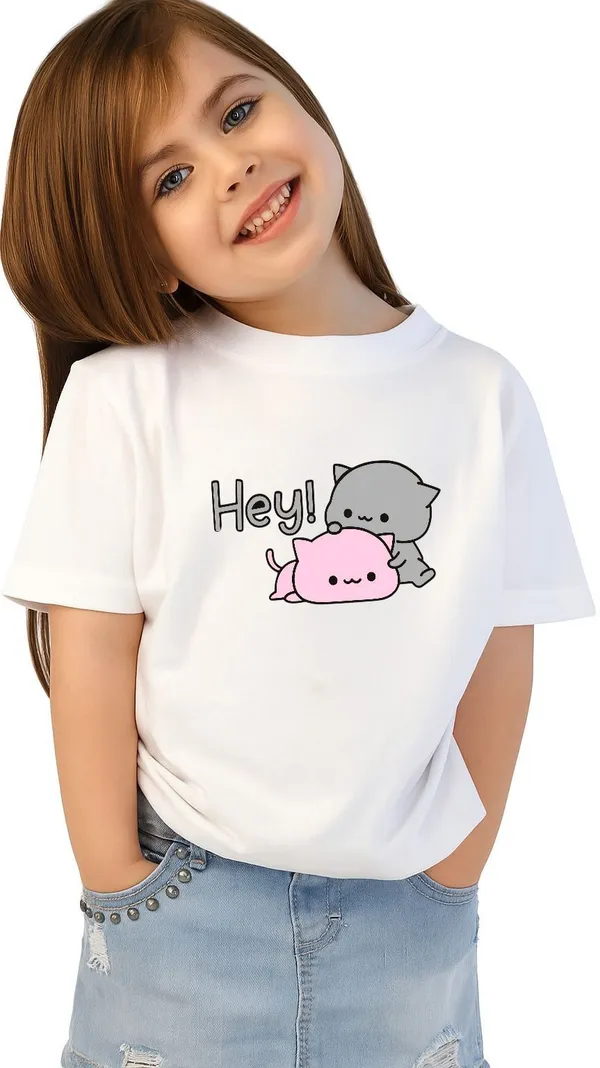 White_Premium_And_Elegant_Polyester_T-Shirt_For_Girls_Pack_Of_2