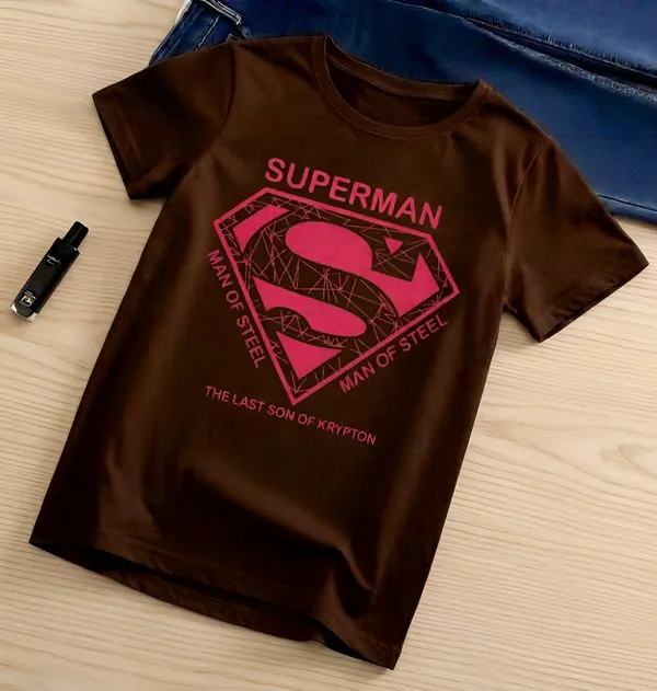 Brown_Premium_And_Elegant_Polyester_T-Shirt_For_Boys_And_Girls_Pack_Of_2