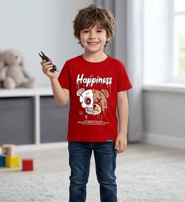 Red_Premium_And_Elegant_Polyester_T-Shirt_For_Boys_And_Girls_Pack_Of_2
