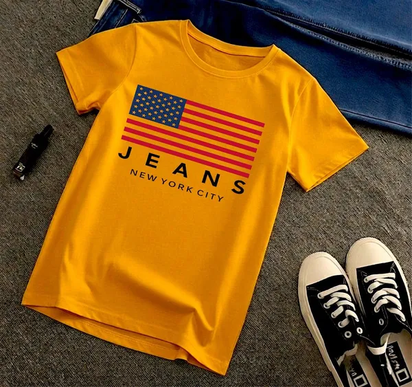 Yellow_Premium_And_Elegant_Polyester_T-Shirt_For_Boys_And_Girls_Pack_Of_2