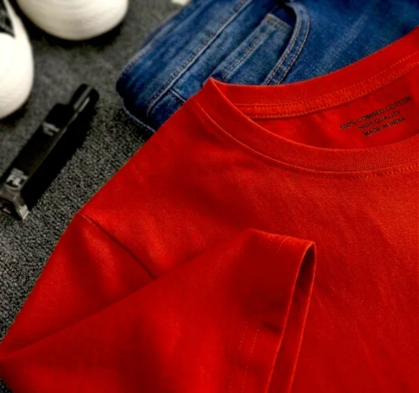 Red_Premium_And_Elegant_Polyester_T-Shirt_For_Boys_And_Girls_Pack_Of_2